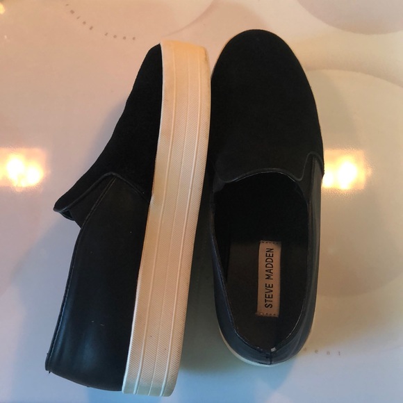 Steve Madden platform slip on BUHBA - Picture 2 of 6